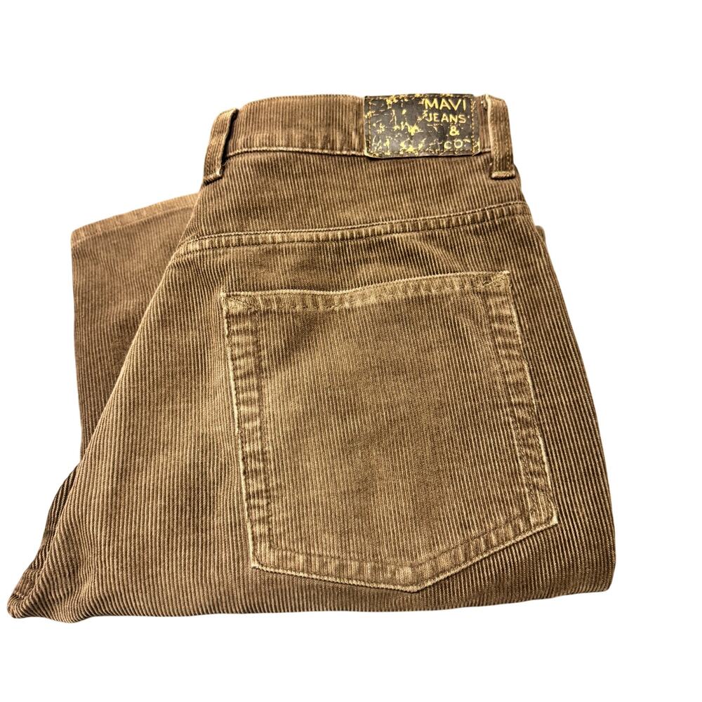 Mavi Alex Corduroy Pants Boot Cut‎ Brown Mens 31x30 ACTUAL Academia Classic